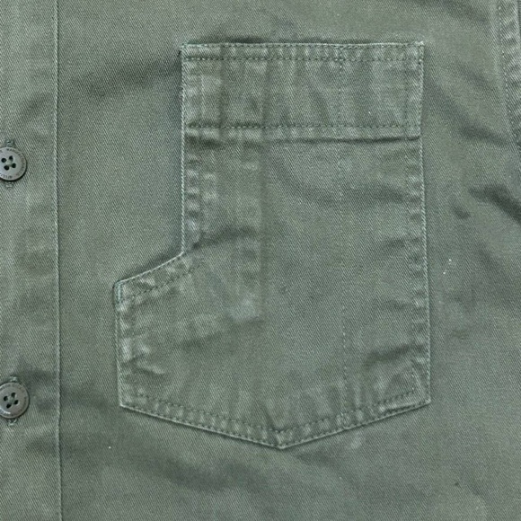 Dickies Green Button Down Shirt - Picture 7 of 15